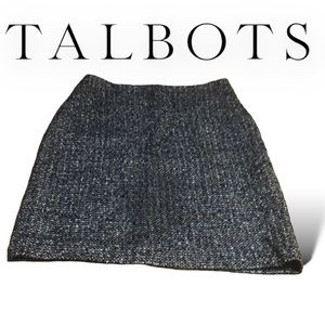 Beautiful Talbots Wool A-Line Skirt